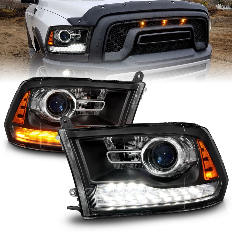 2009-2018 Dodge Ram 1500 / 2010-2018 2500/3500 Anzo LED Headlights