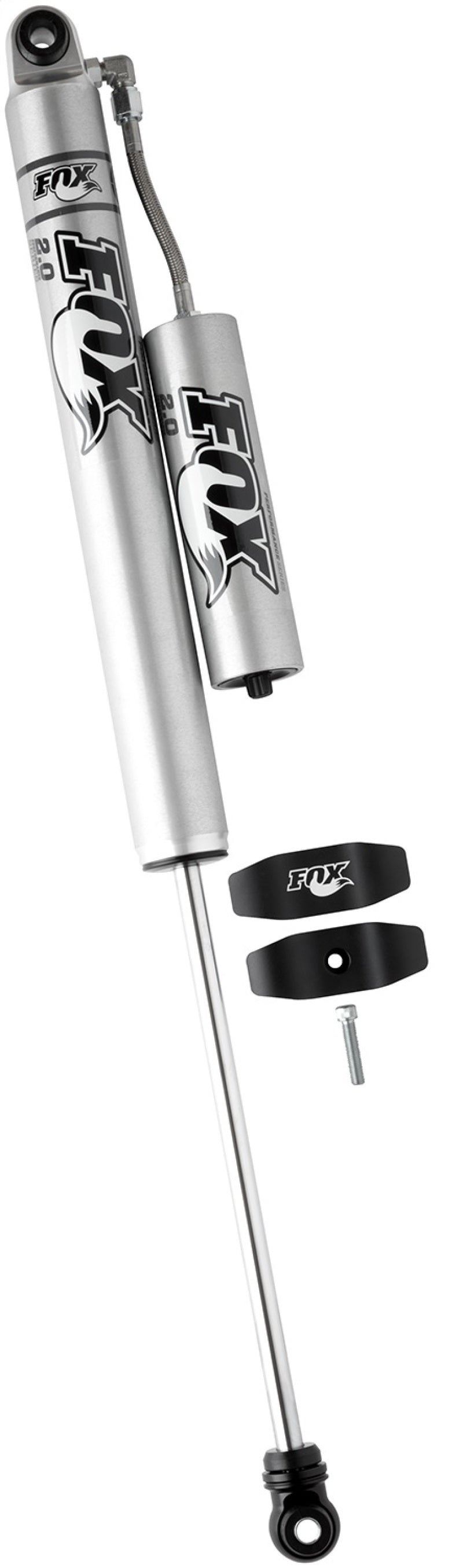 Fox 05+ Ford SD 2.0 Performance Series 13.6in. Smooth Body Remote Res. Rear Shock / 1.5-3.5in. Lift FOX