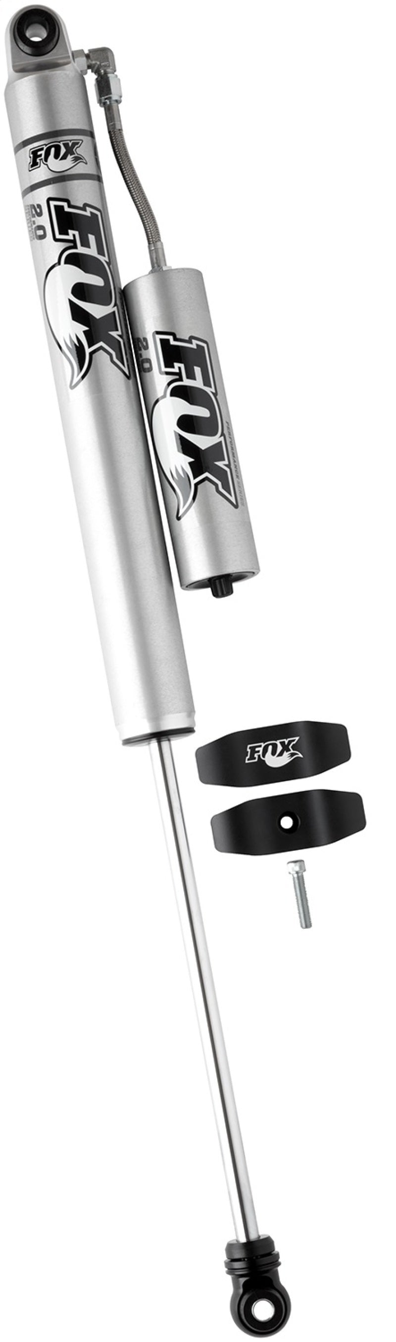 Fox 05+ Ford SD 2.0 Performance Series 13.6in. Smooth Body Remote Res. Rear Shock / 1.5-3.5in. Lift FOX