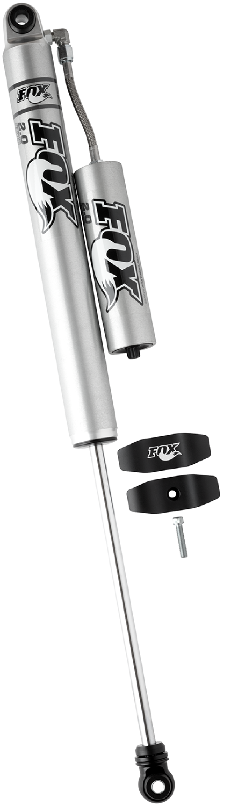 Fox 05+ Ford SD 2.0 Performance Series 13.6in. Smooth Body Remote Res. Rear Shock / 1.5-3.5in. Lift FOX