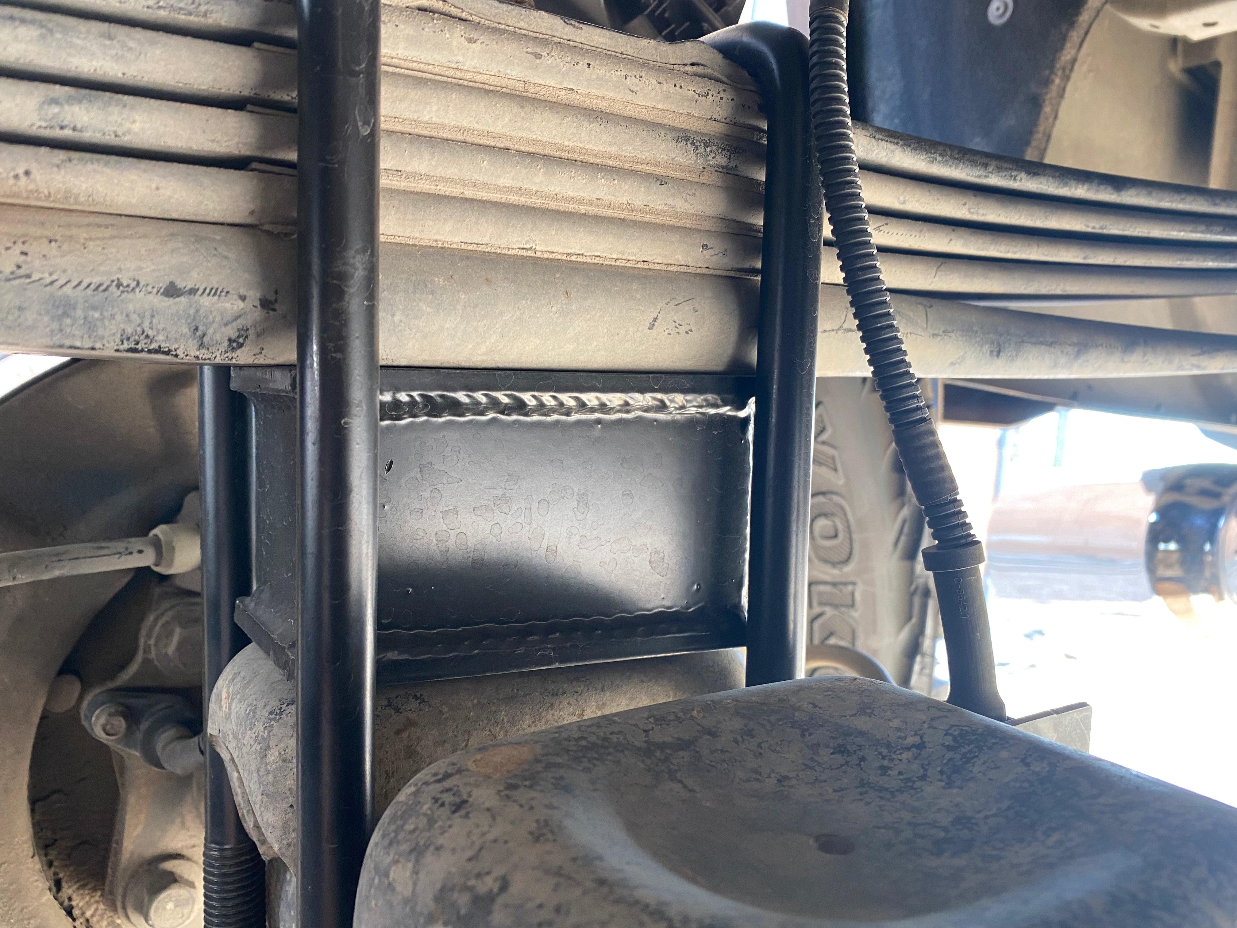 3" Rear Lift Blocks for 2011–2024 Chevy Silverado & GMC Sierra 2500HD/3500HD | Apoc Industries