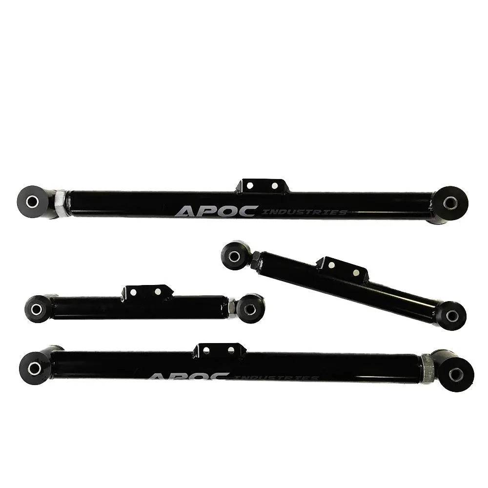 Apoc adjustable trailing arms for 1996-2002 Toyota 4Runner, designed for off-road durability and 6-inch lift compatibility