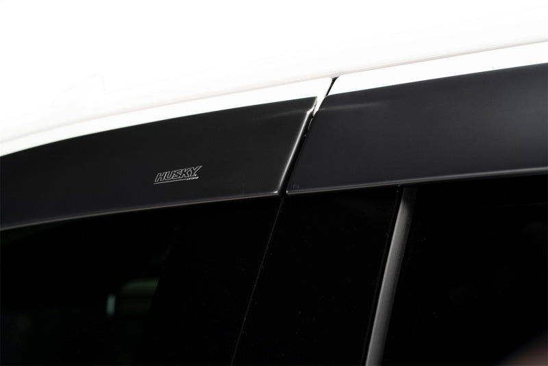 Husky Liners 15-25 Ford F-150 EC & 17-25 F-250/350/450 SD EC Ventvisor Low Pro (4pc) - Matte Blk