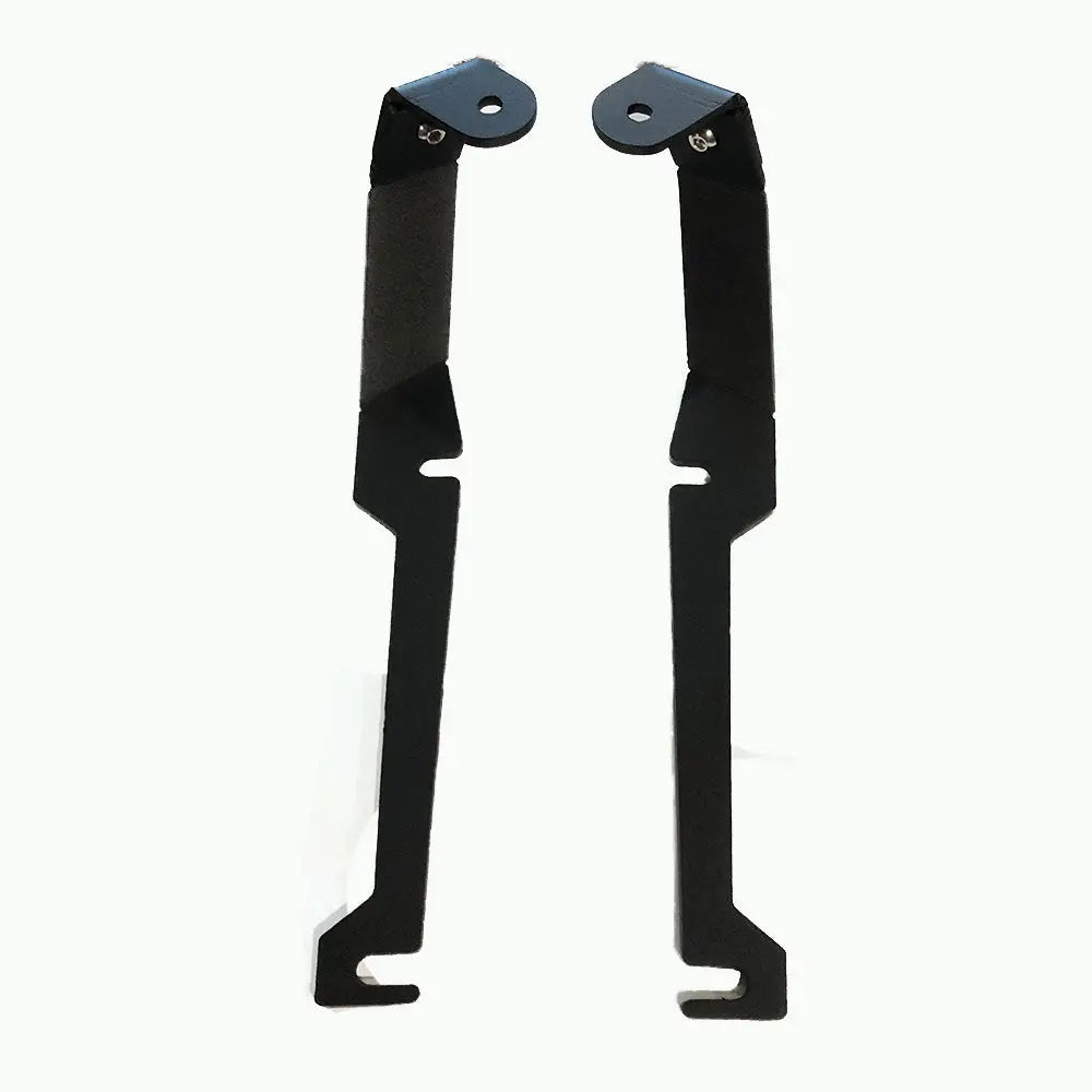 2005-2010 Jeep Grand Cherokee WK Hood Ditch Light Mounts