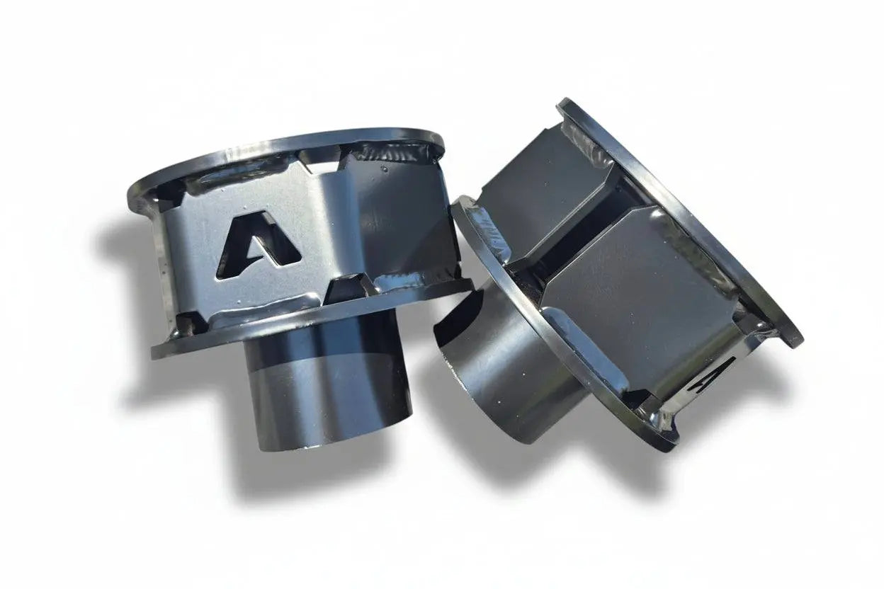 2005-2016 Ford F-250 F-350 Super Duty with 2-3.5 inch front leveling coil spacer kit installed