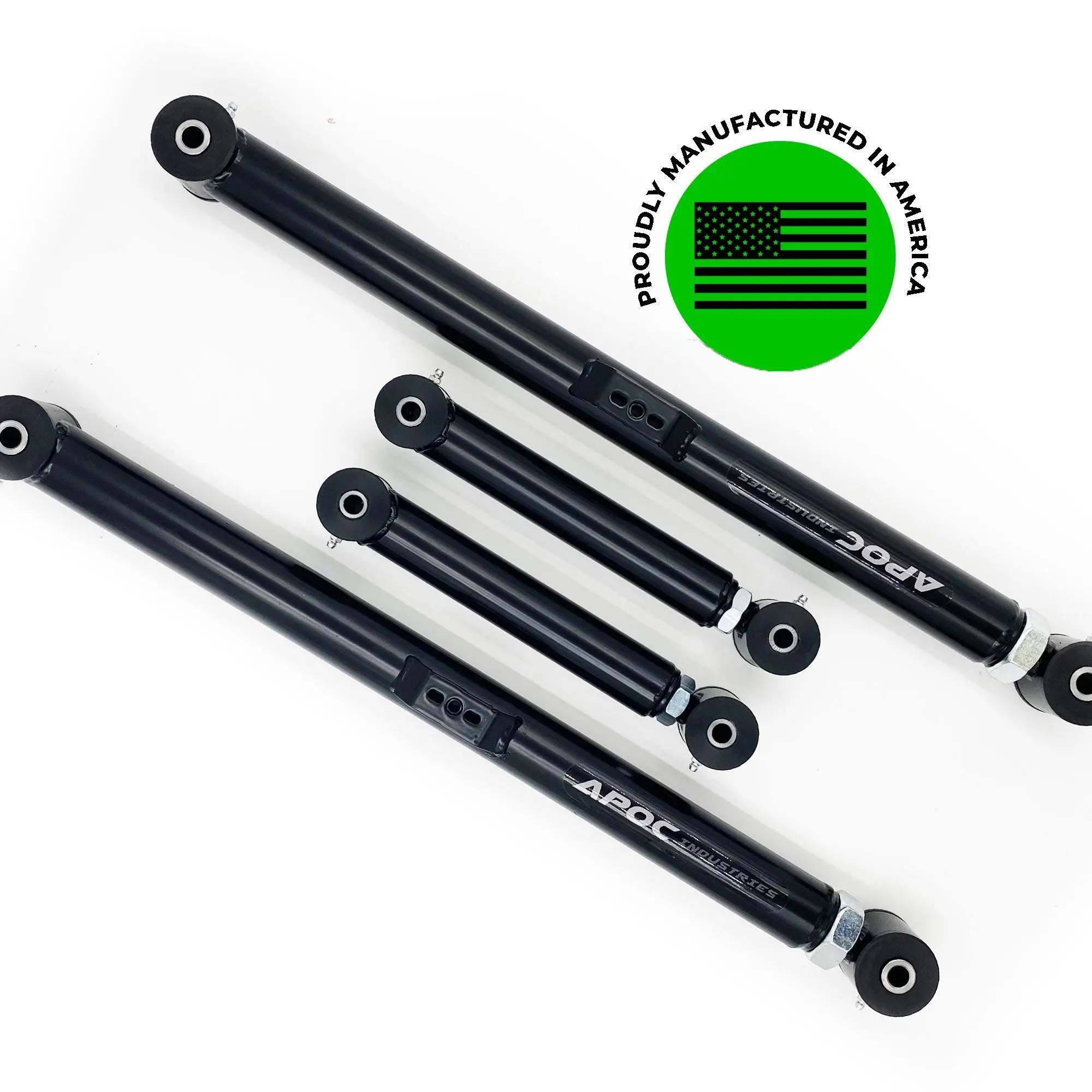 2007-2016 Toyota FJ Cruiser adjustable trailing arms with heavy-duty construction for stock to 6-inch lift suspension upgrades