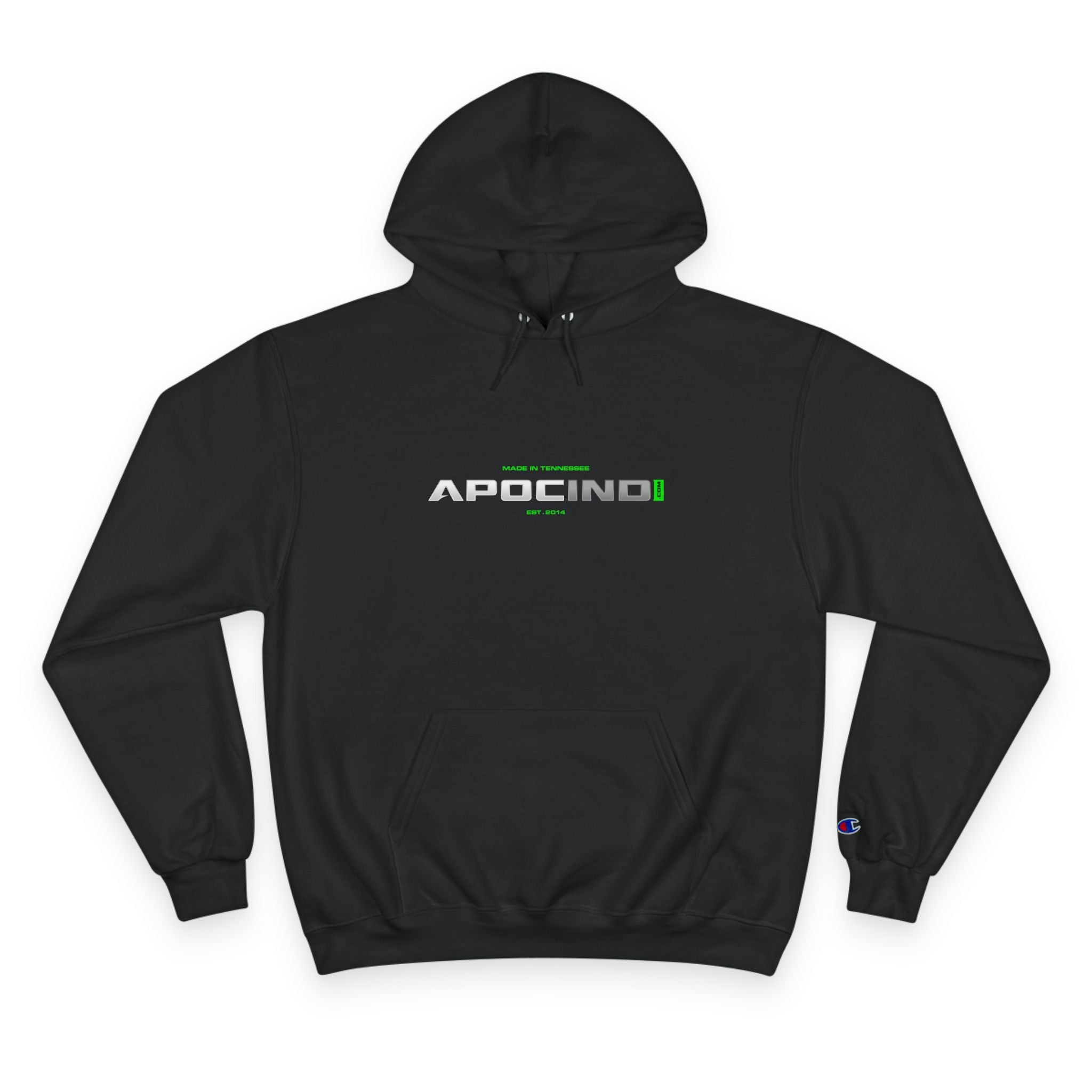 Champion Hoodie — APOC Ind Logo Streetwear Hoodie