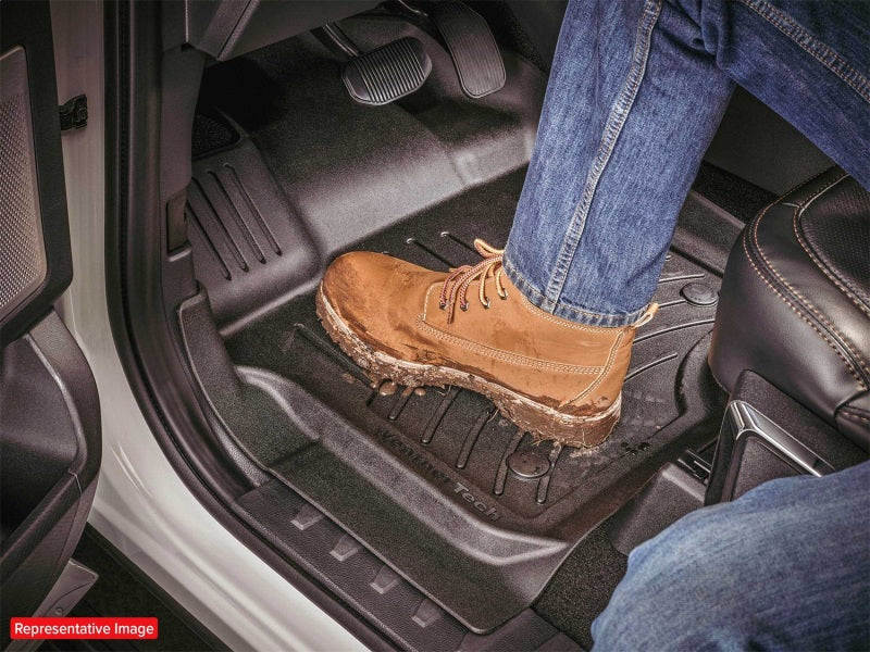 WeatherTech 2017+ Ford F-250/F-350/F-450/F-550 SuperCab/SuperCrew Front FloorLiner HP - Grey