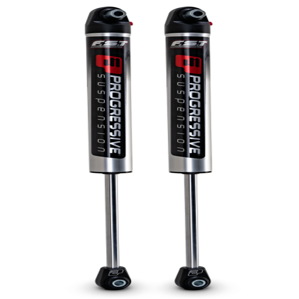 Progressive 07-18 Wrangler (JK) STR 46 Series 2.0 Smooth Body Rear Shocks (Pair) - 3.5-5.0in