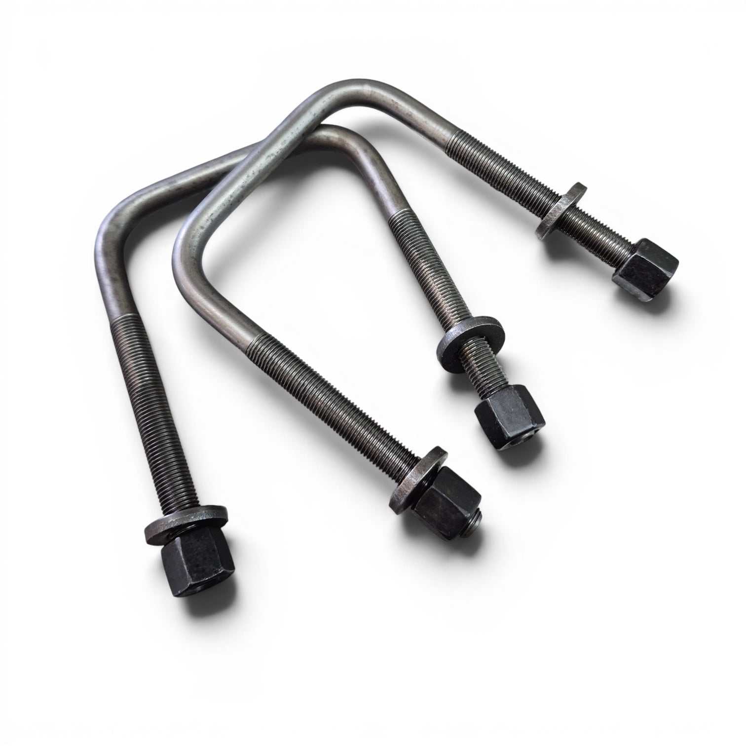 Jeep Cherokee XJ rear lift blocks in 4, 6, and 8 inch sizes, black powder-coated steel