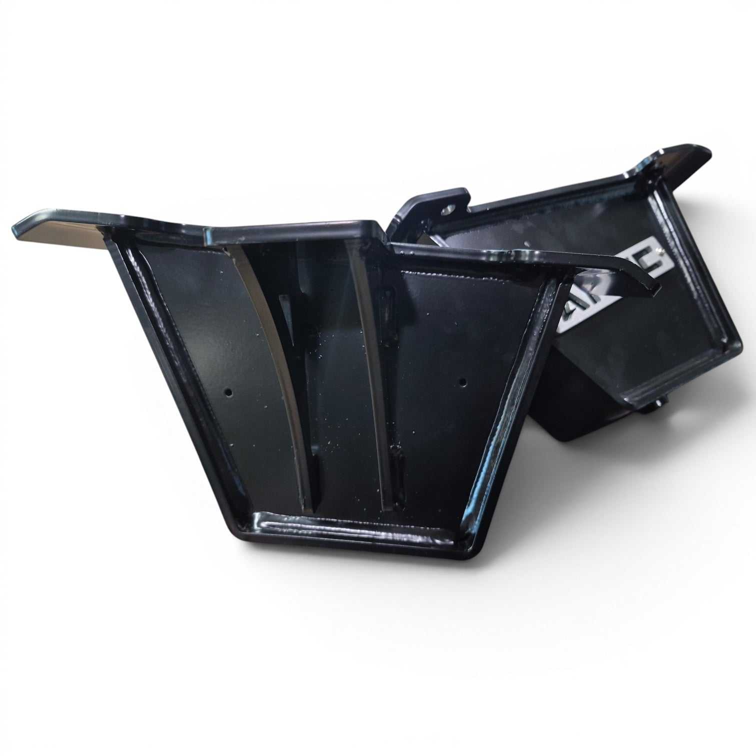 2011-2016 Ford F-250 Super Duty rear lift blocks with compound taper and integrated bumpstop, USA-made steel