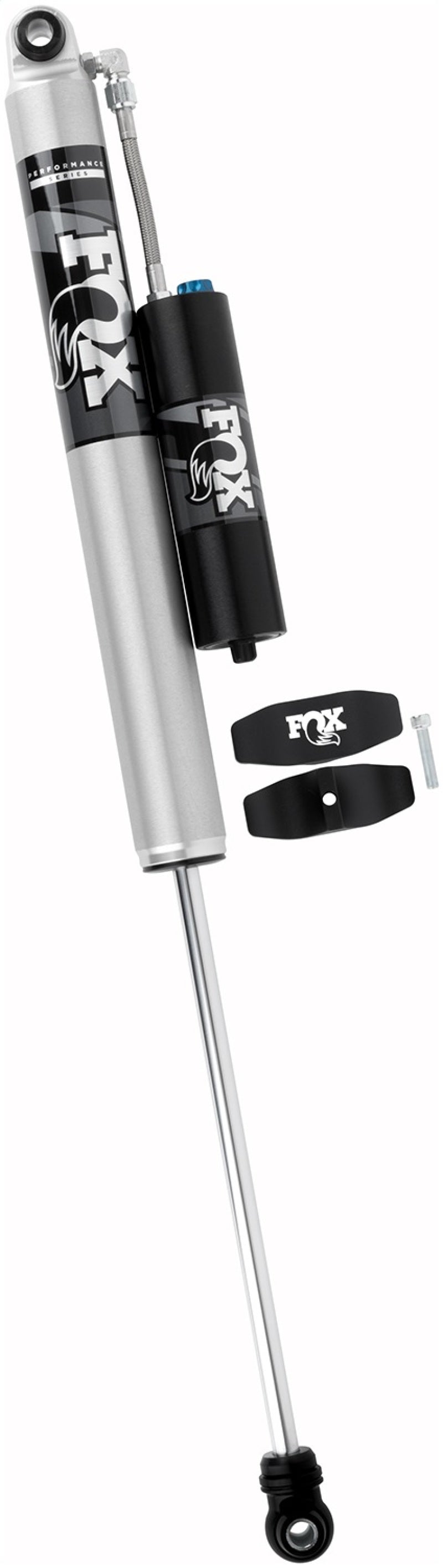 Fox 17-19 Ford F250/F350 4WD 2.0 Performance Series Remote Reservoir Adj. Rear Shocks 4-6in Lift FOX