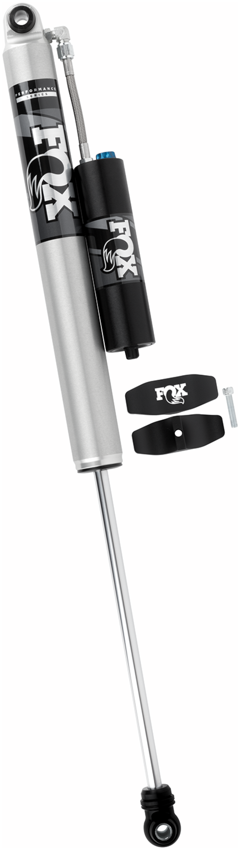 Fox 17-19 Ford F250/F350 4WD 2.0 Performance Series Remote Reservoir Adj. Rear Shocks 4-6in Lift FOX