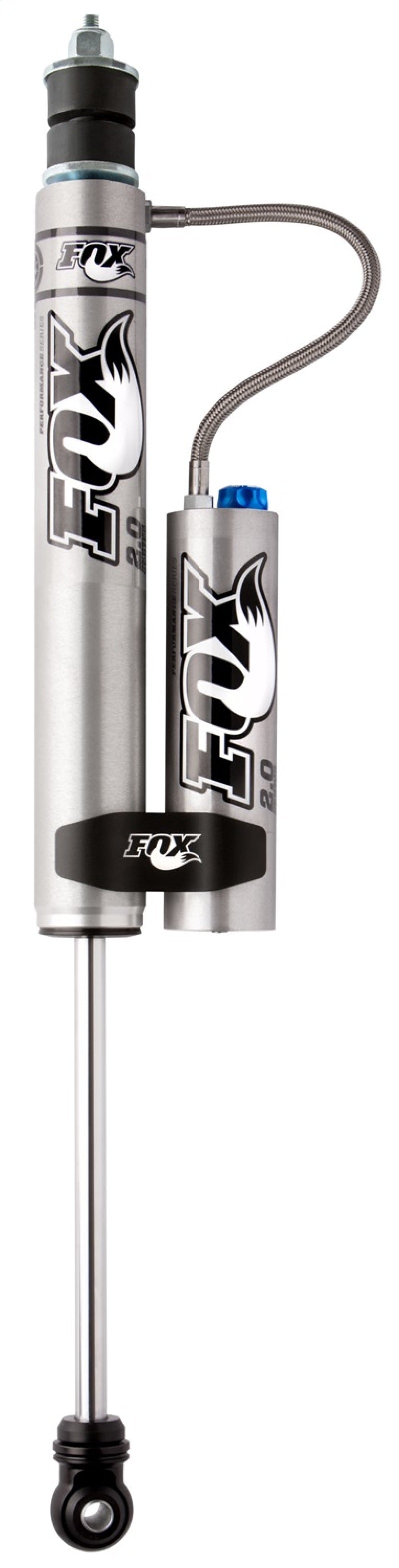 Fox 2005+ Ford Super Duty 2.0 Perf Series 9.6in Smooth Body Remote Res. Front Shock - CD Adj FOX