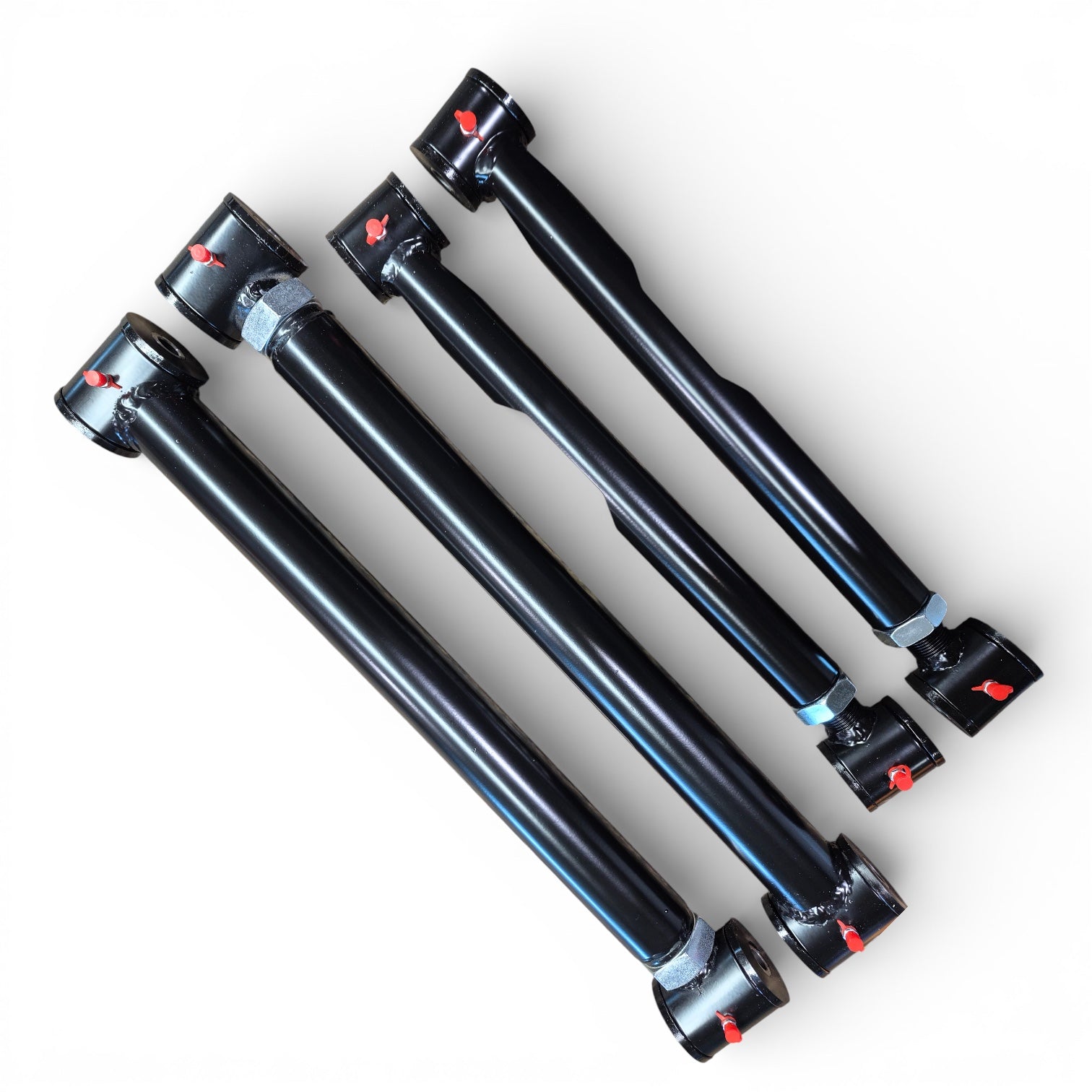 GM SUV Adjustable Trailing Arms | Apoc Notched Rear Control Arms for Tahoe Yukon Escalade – 0-6" Drop