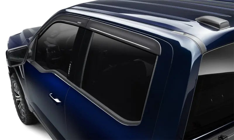 Husky Liners 15-24 Ford F-150 (Incl. Raptor/Lightning) Ventvisor Low Profile (4pc) - Smoke
