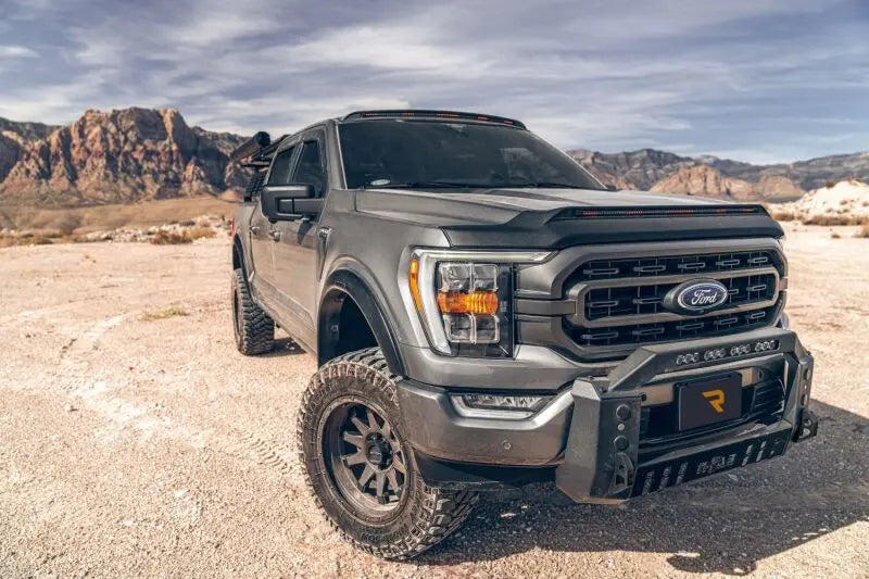 Husky Liners 17-22 Ford F-250/350/450/550 Aeroskin Lightshield PRO - Blk