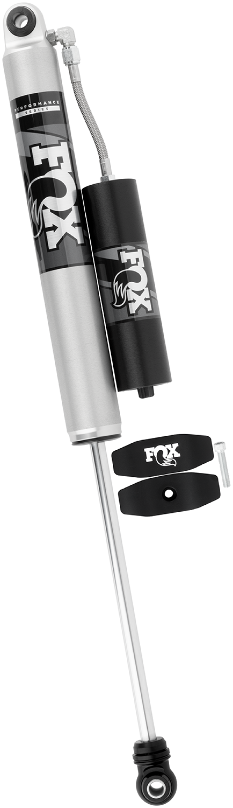Fox 2017+ Ford F-250 2.0 Perf Series 12.1in Smooth Body R/R Rear Shock 0-1in. Lift FOX