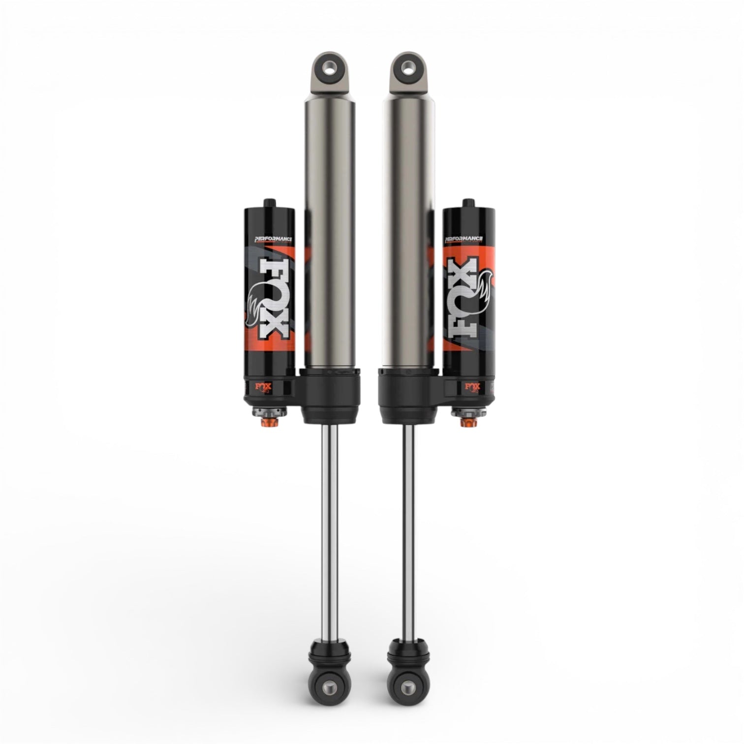2014-2025 Ram 3500 2wd/4wd 2-3.5in Lift Fox Rear Performance Elite Series 2.5 Reservoir Shocks - Adjustable