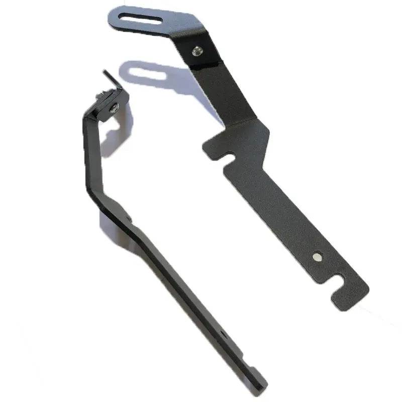 Chevy Tahoe Suburban hood ditch light mounts for 2015-2020 models installed on hood hinges