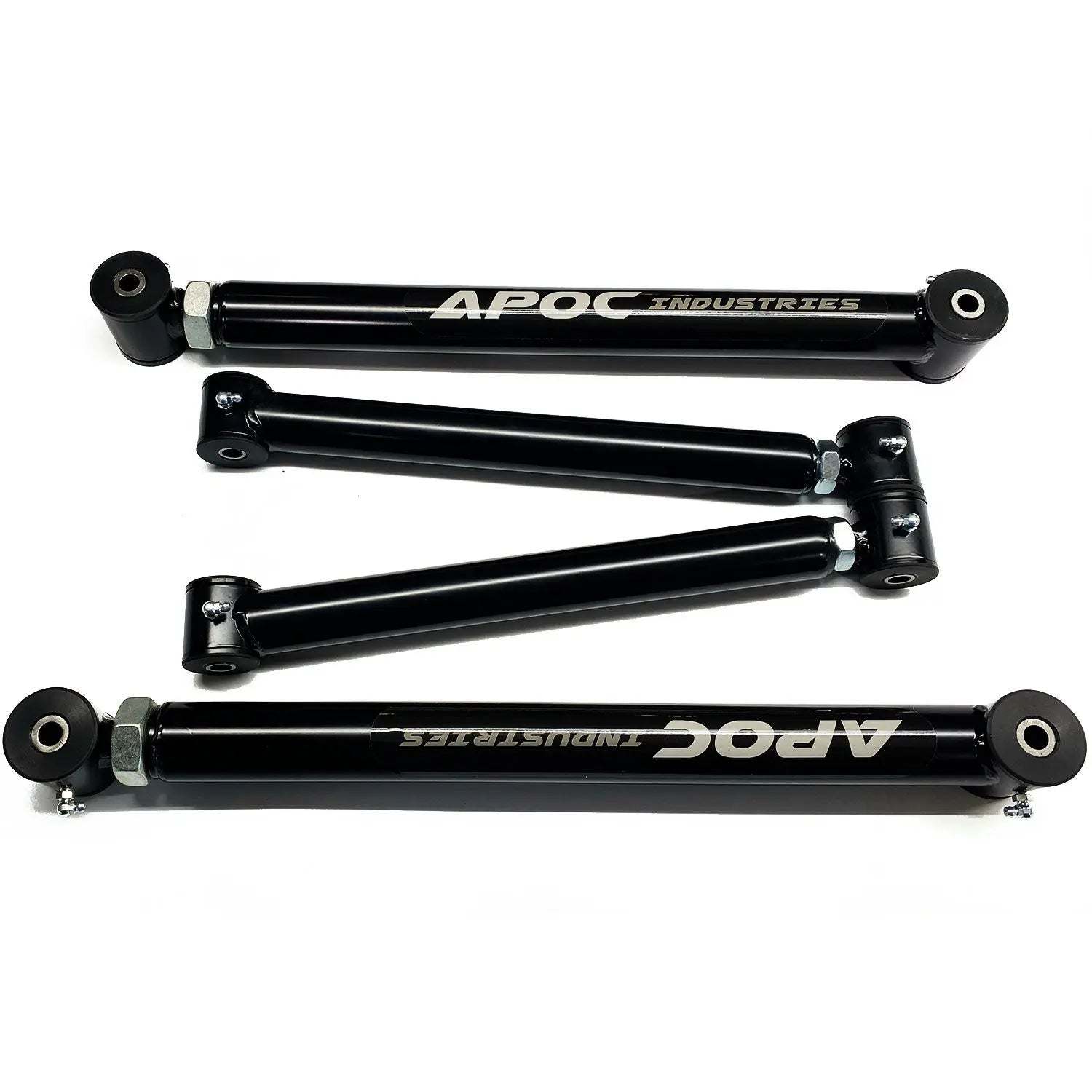 1999-2014 Chevy Tahoe/Suburban Rear Adjustable Trailing Arms | Stock to 6" Lift by Apoc Industries for enhanced performance.