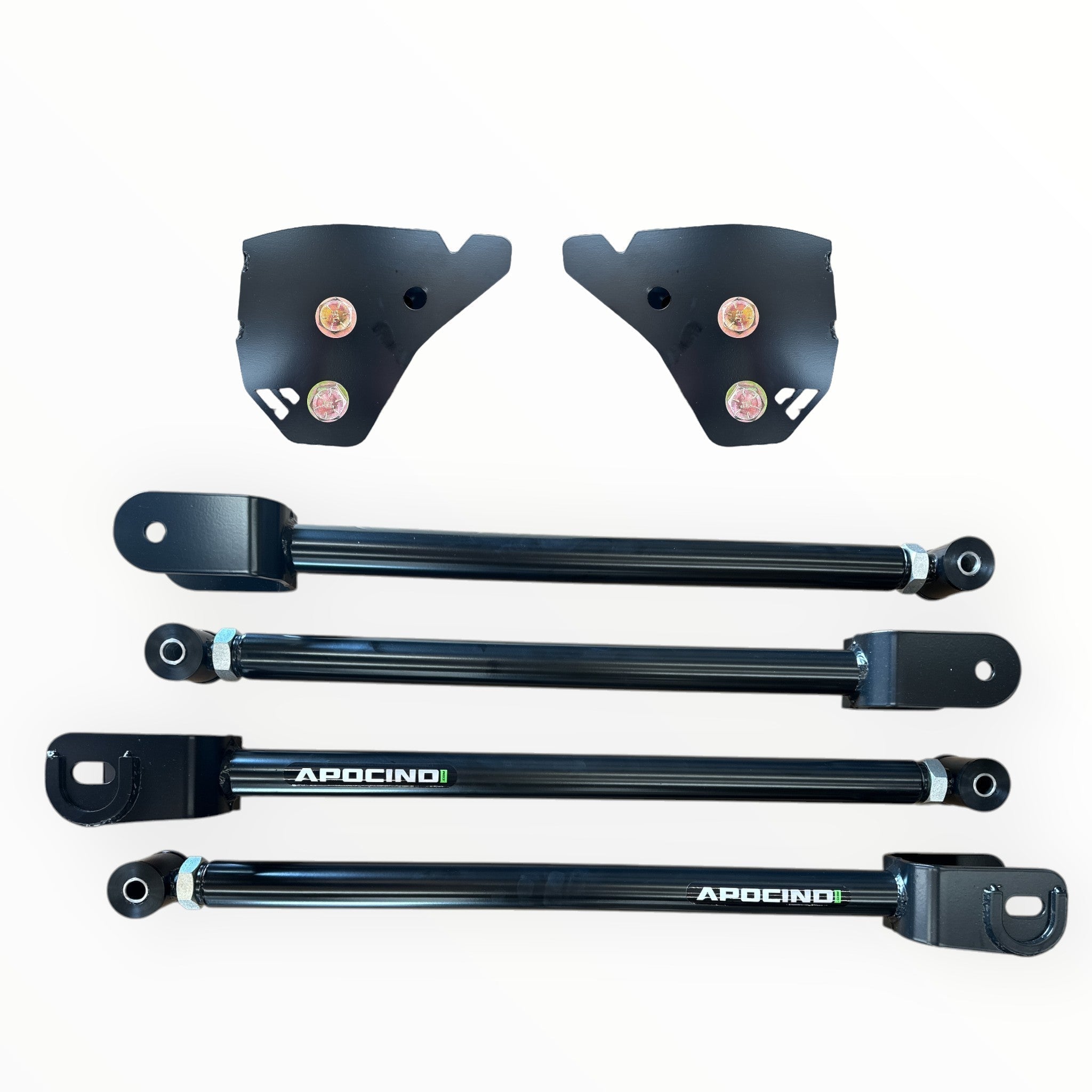 2005-2016 Ford SuperDuty Adjustable 4-Link Conversion Kit for stock to 10-inch lift suspension upgrade