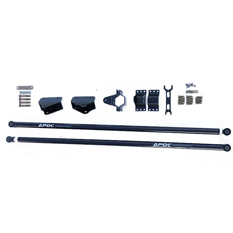 2001–2010 Chevy Silverado GMC Sierra 2500 heavy-duty ladder bars for axle wrap reduction and rear-end stability