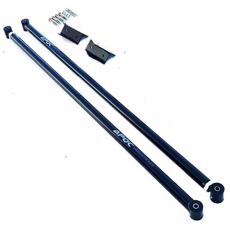 1988–1998 Chevrolet/GMC K1500 tubular traction bars for axle wrap control and improved traction