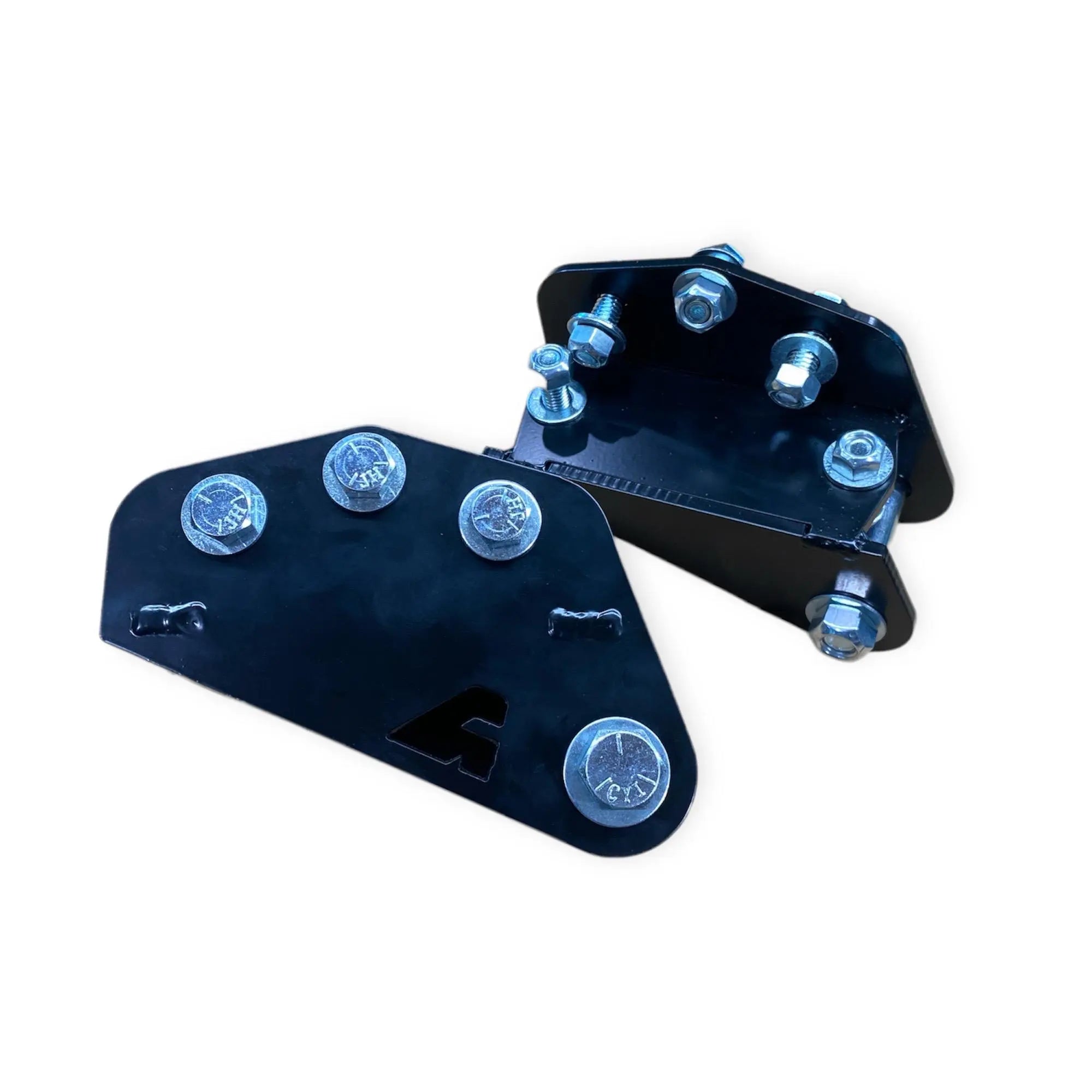 2011-2016 Ford Super Duty F-250 Show-Style Ladder / Traction Bars (with top U bolt plate)