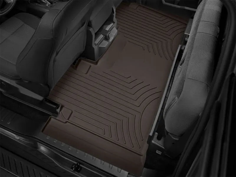 WeatherTech 2015+ Ford F-150 Rear FloorLiner HP - Cocoa