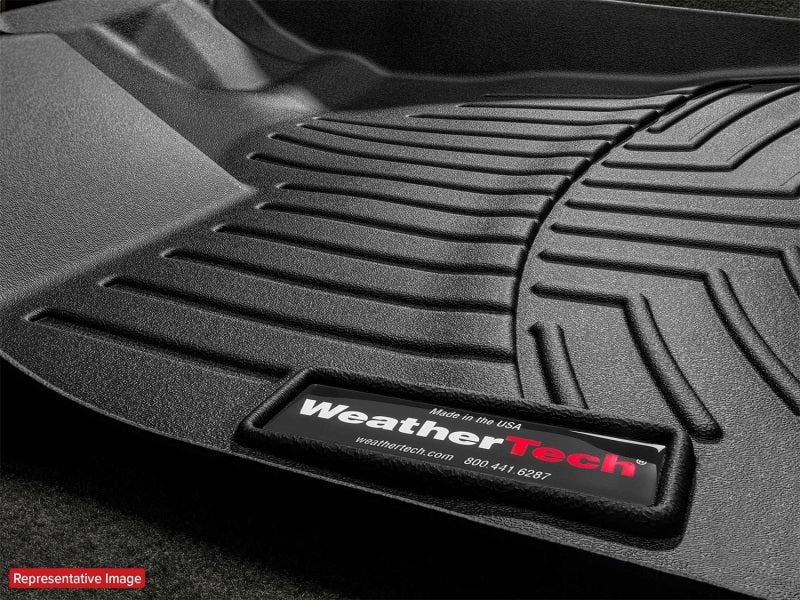 WeatherTech 2017+ Ford F-250/F-350/F-450/F-550 Vinyl Rear FloorLiner - Black