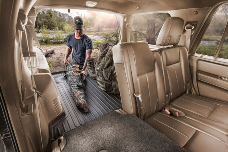 Husky Liners 10-12 Toyota 4Runner WeatherBeater Black Rear Cargo Liner (Sliding Cargo Area)
