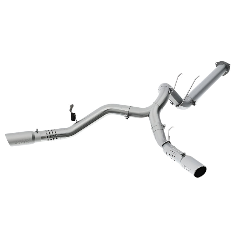 MBRP 17-19 Ford F-250/350/450 6.7L 4in Filter Back Cool Duals T409 Exhaust System
