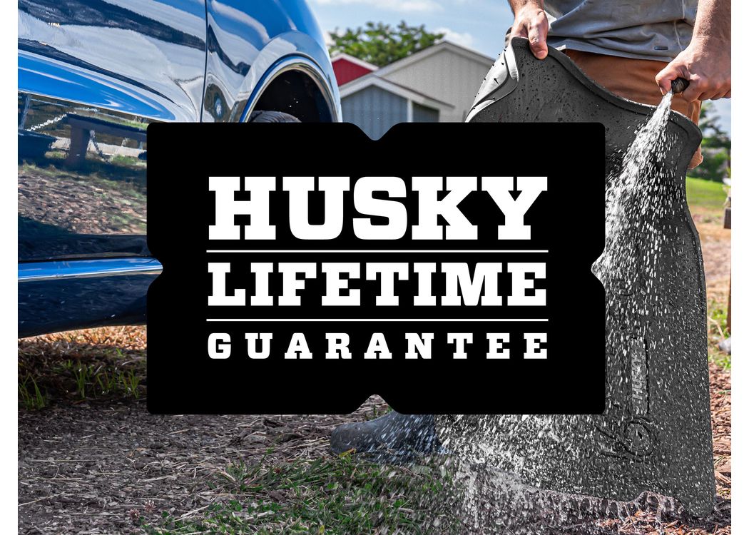 Husky Liners 2021-2023 Ford F-150 CC SC / 2017 Ford SD CC WeatherBeater Rear Floor Liners - Black