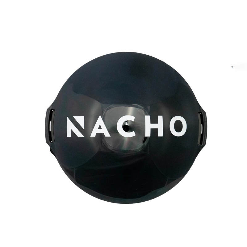 Nacho Lighting Front Facing Solid Black Light Cover