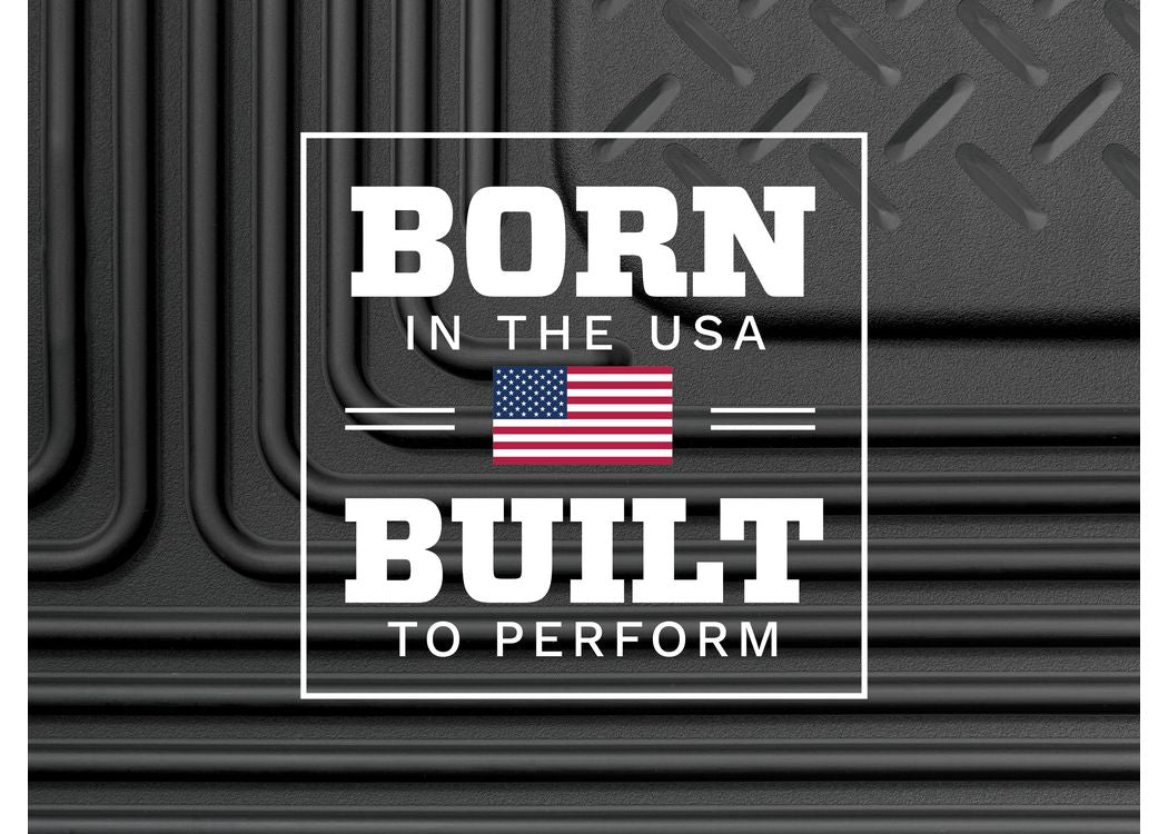 Husky Liners 2017 Ford F-250 Super Duty Crew Cab X-Act Contour Black Front & Rear Floor Liners