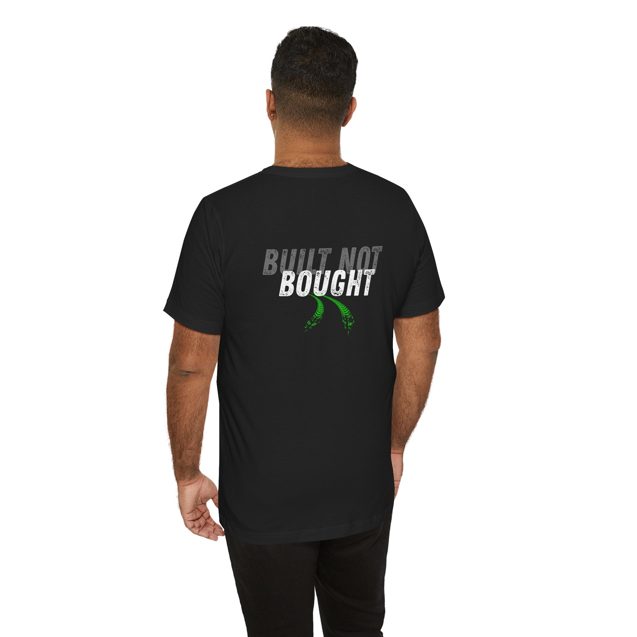 Built not Bought / Tapered fit Snug on shoulders and arms