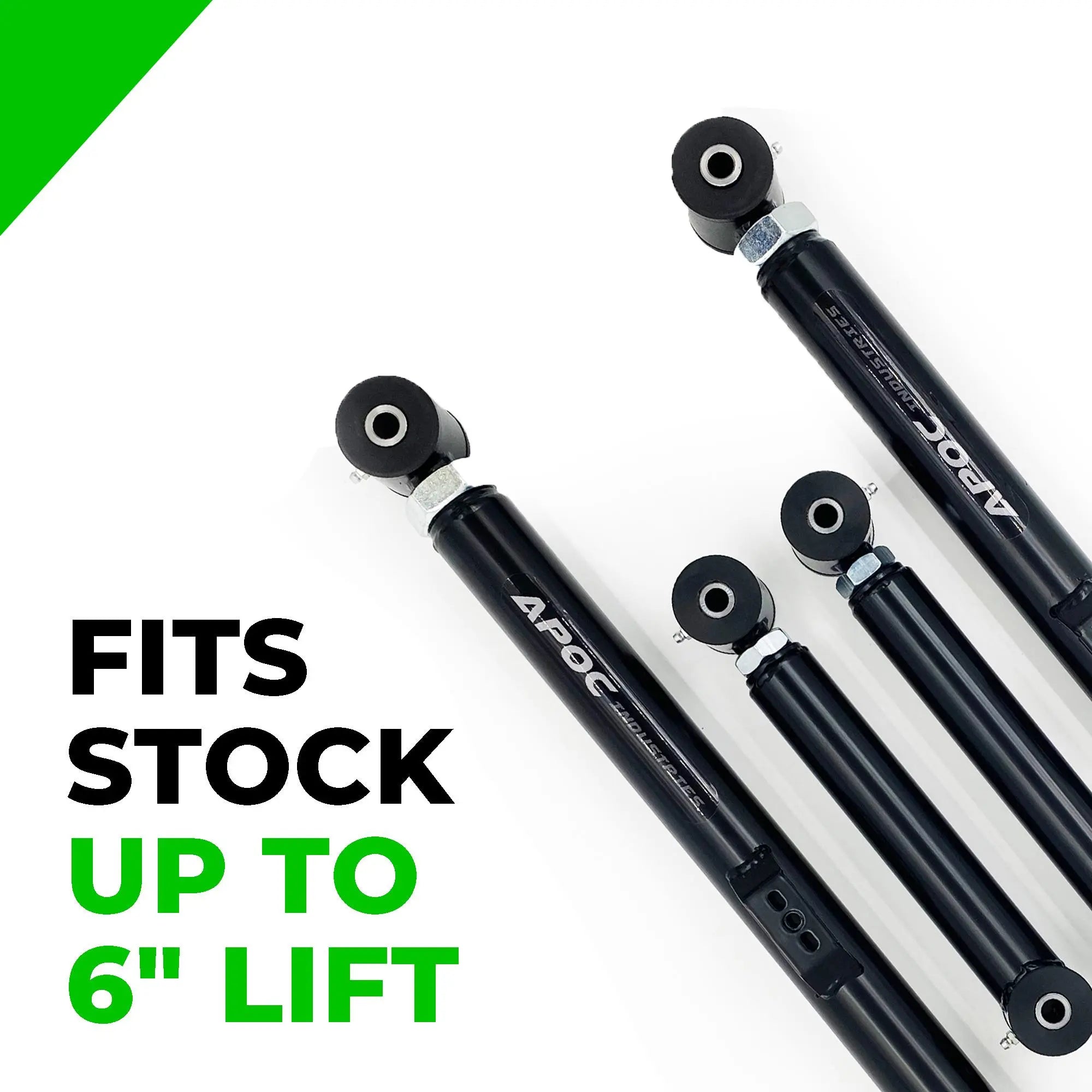 1996-2002 Toyota 4Runner Adjustable Trailing Arms | Fits Stock to 6” Lift