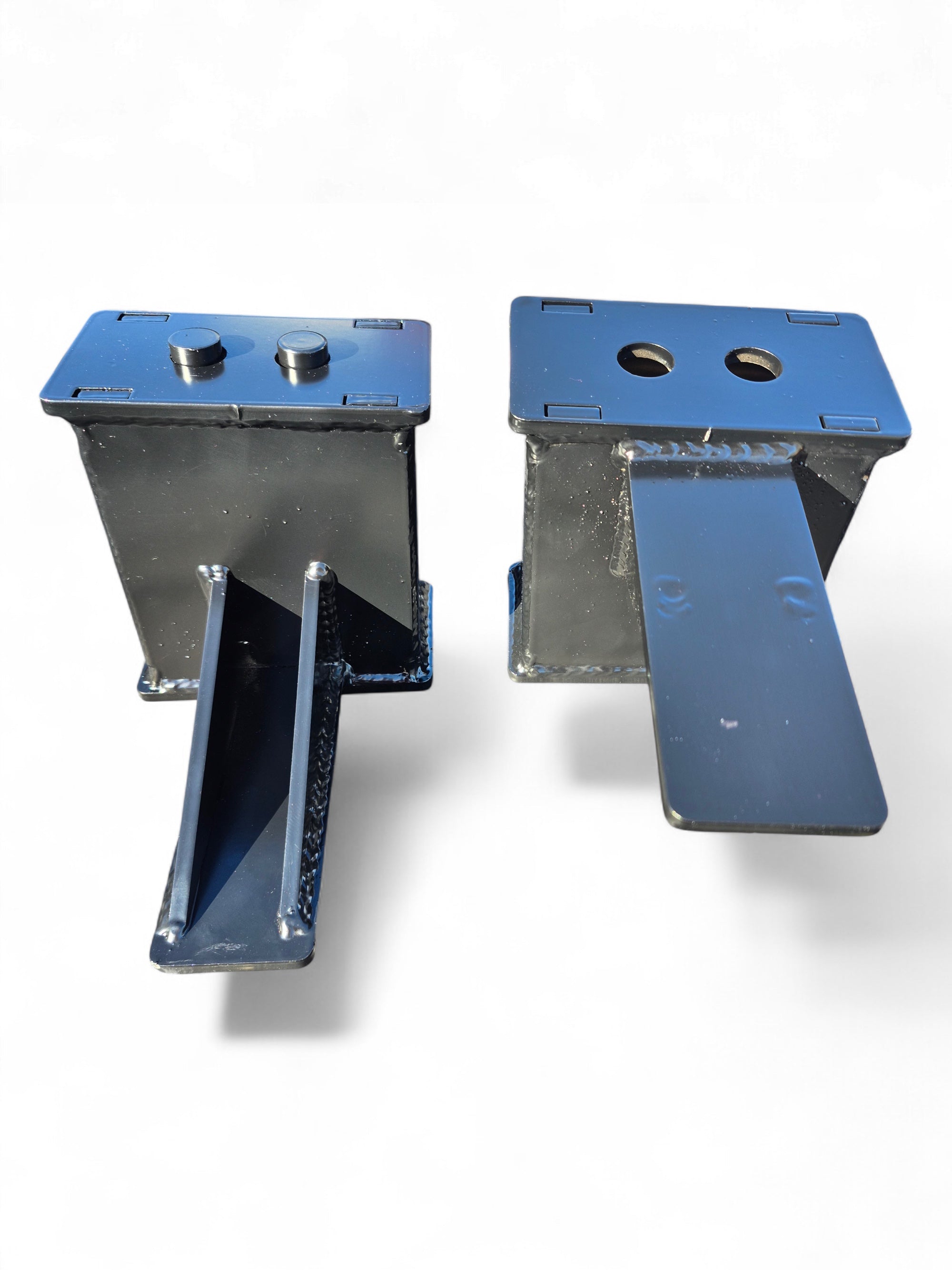 2004-2025 Ford F-150 Rear Lift Blocks – 4-8" Fabricated Steel Kit with 0-5° Pinion Tapers | Apoc Industries