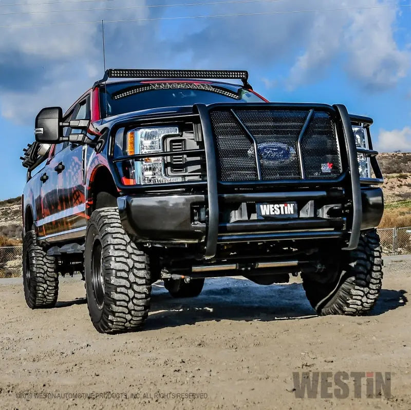 Westin 17-22 Ford F-250/350 HDX Modular Grille Guard - Black