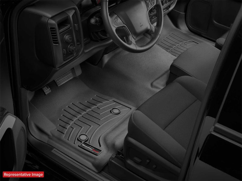 WeatherTech 07-13 GMC Sierra Front Floorliner OTH - Tan