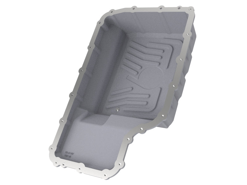 aFe 20-21 Ford Truck w/ 10R140 Transmission Pan Raw POWER Street Series w/ Machined Fins