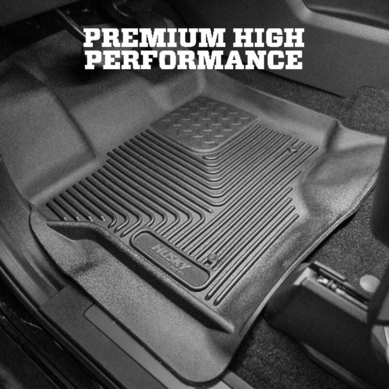 Husky Liners 12-14 Toyota Tundra Pickup(Crew / Ext / Std Cab) X-Act Contour Black Front Floor Liners