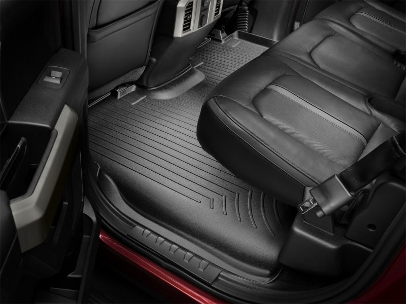 WeatherTech 15 Ford F-150 (Supercrew Only)  Rear FloorLiners - Black