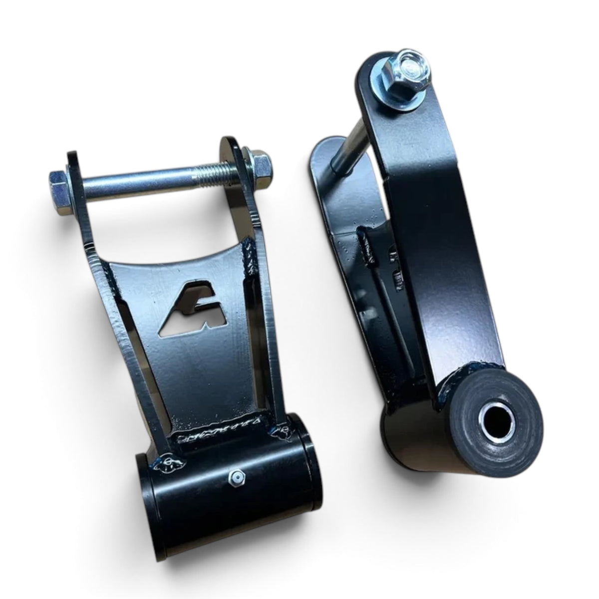 2019-2026 Chevy GMC 1500 1"/1.5"/2" Lowering Shackle Reverse Level Kit - Made in USA Apoc Industries