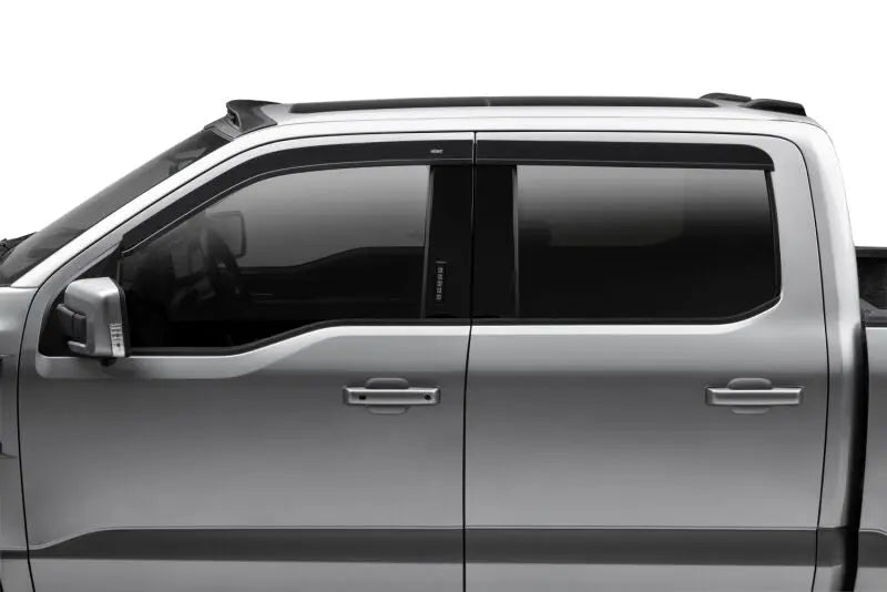 Husky Liners 15-24 Ford F-150 (Incl. Raptor/Lightning) Ventvisor Low Profile (4pc) - Smoke