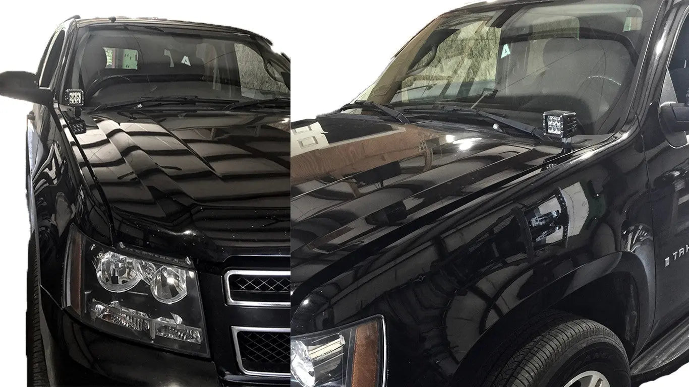 2007-2014 Chevy Tahoe / Suburban Hood Ditch Light Mounts