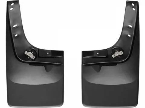 WeatherTech 2017 Ford F-250 / F-350 No Drill Mudflaps - Black