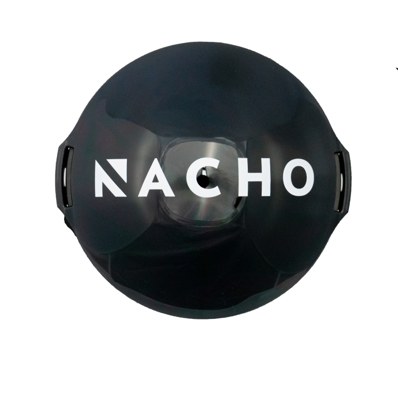 Nacho Lighting Front Facing Solid Black Light Cover