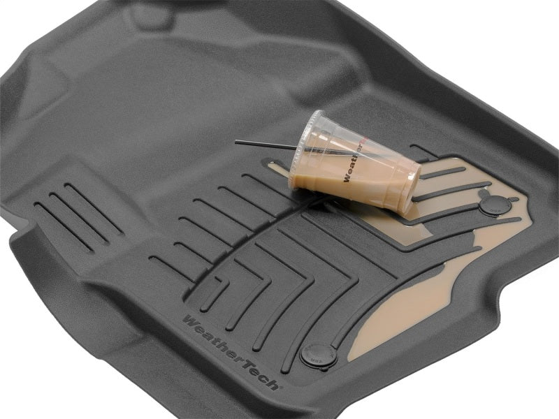 WeatherTech 2017+ Ford F-250/F-350/F-450/F-550 SuperCab/SuperCrew Front FloorLiner HP - Grey